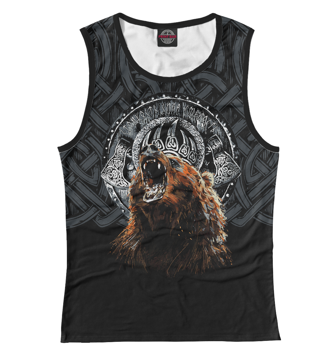 

Медведь и щит Велеса