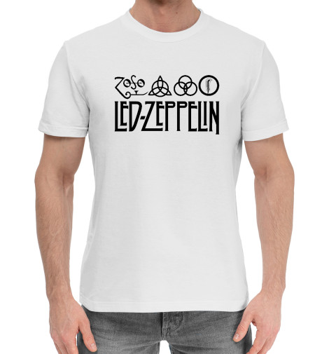 

Мужская хлопковая футболка Led Zeppelin