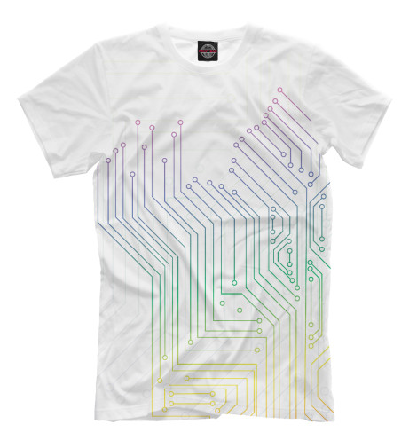 

Мужская футболка Линии айтишника