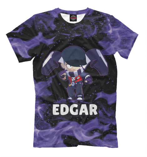 

Мужская футболка Brawl stars Edgar