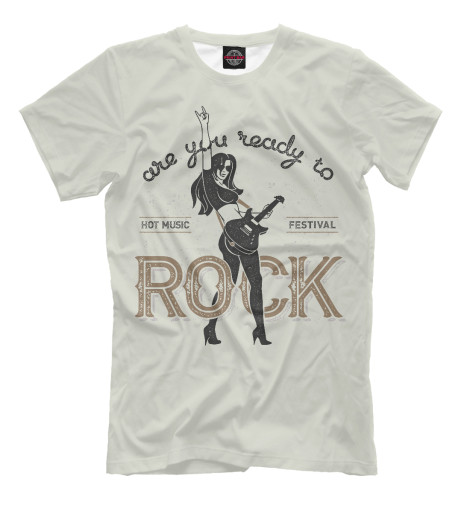 

Мужская футболка Rock