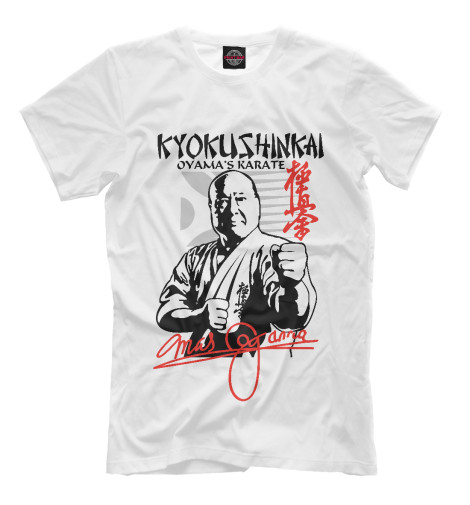 

Мужская футболка Масутацу Ояма