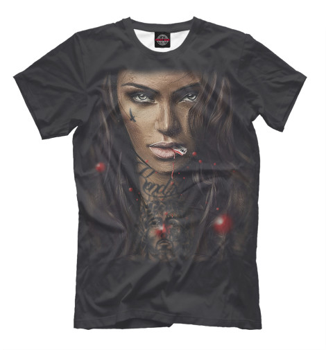 

Мужская футболка Девушка