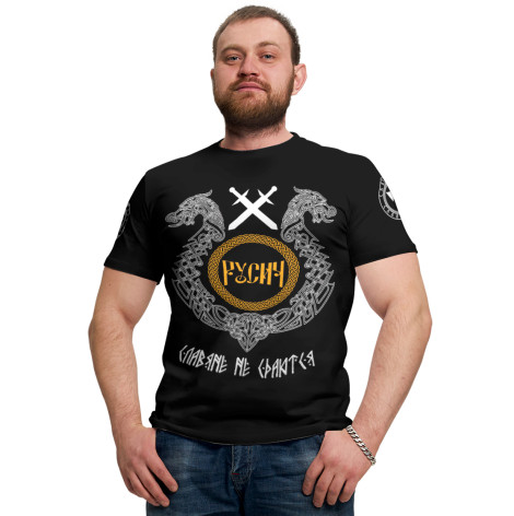 

Мужская футболка Славяне не сдаются