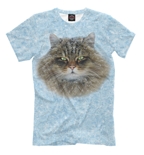 

Мужская футболка Сибирский кот