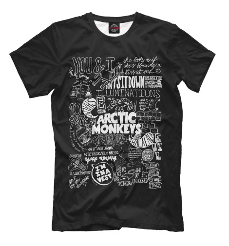 

Мужская футболка Arctic Monkeys