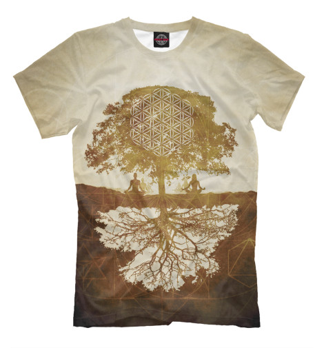 

Мужская футболка Between Earth & Sky (Earth version)