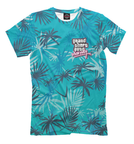 

Мужская футболка GTA Vice City style