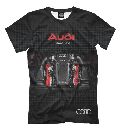 

Мужская футболка AUDI внутри меня