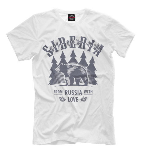 

Мужская футболка Сибирь