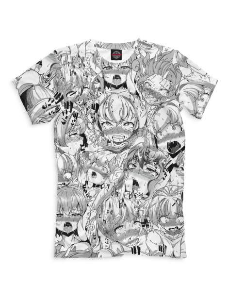 

Мужская футболка Ahegao