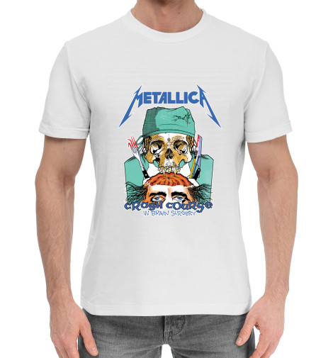 

Мужская хлопковая футболка Metallica