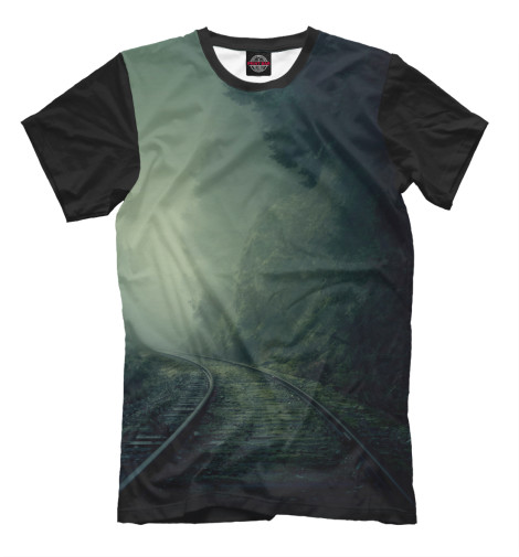 

Мужская футболка Старая железная дорога