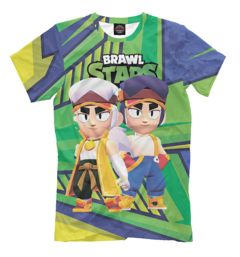 

Мужская футболка BRAWL STARS FANG SKINS ФЭНГ