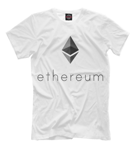 

Мужская футболка Ethereum