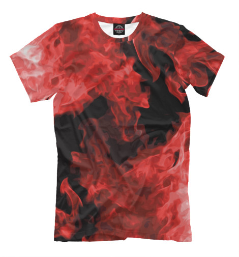 

Мужская футболка Красный огонь