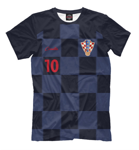 Мужская футболка Лука Модрич - Сборная Хорватии, Футболисты  - купить