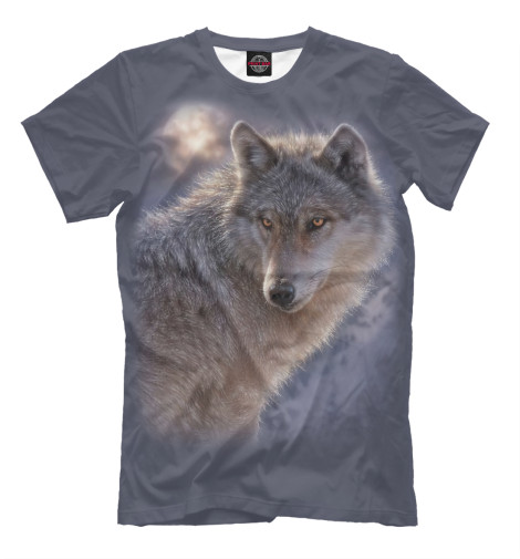 

Мужская футболка Волк