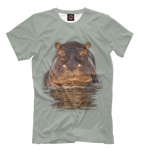 

Мужская футболка Бегемот