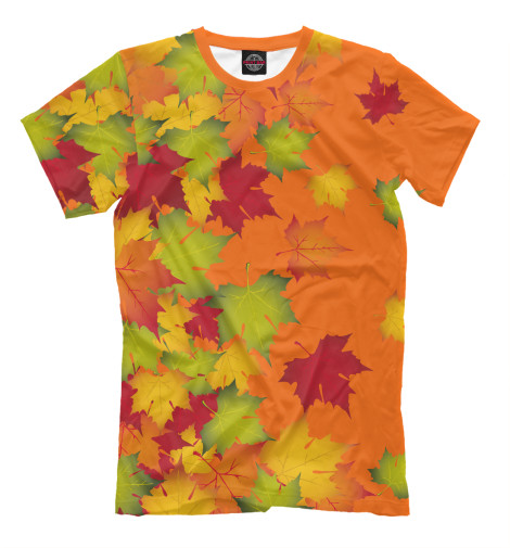 

Мужская футболка листопад