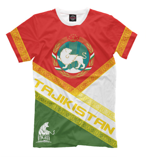 

Мужская футболка Tajikistan light