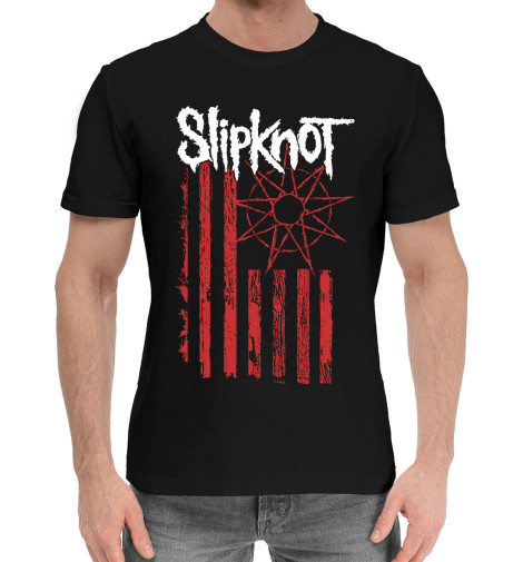 

Мужская хлопковая футболка Slipknot