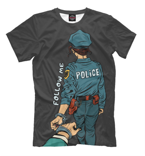 

Мужская футболка Follow me