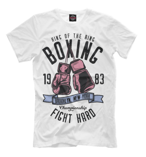 

Мужская футболка Бокс Нью-Йорк