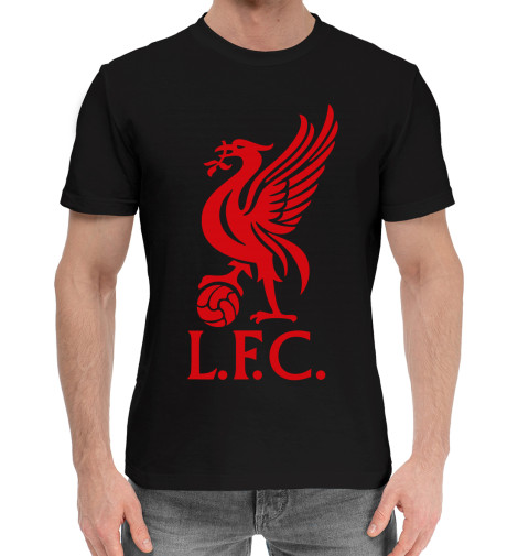

Мужская хлопковая футболка Liverpool