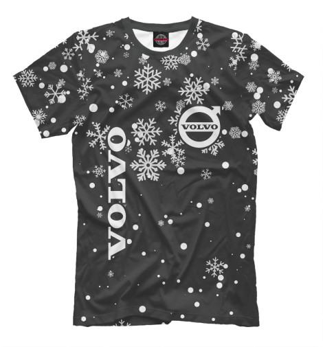 

Мужская футболка Volvo - Snow