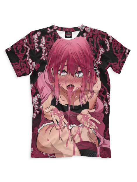 

Мужская футболка Ahegao