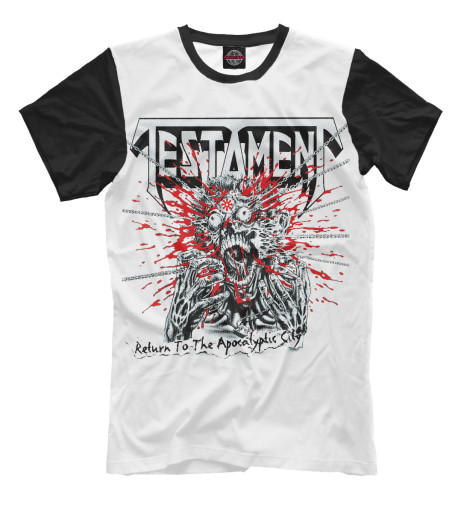 

Мужская футболка Testament