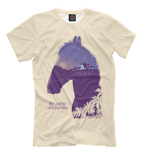 

Мужская футболка Конь БоДжек