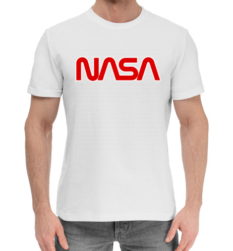 

Мужская хлопковая футболка NASA