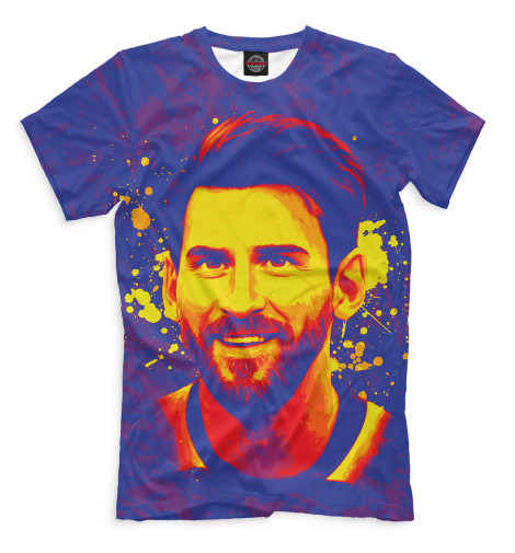 

Мужская футболка Лионель Месси