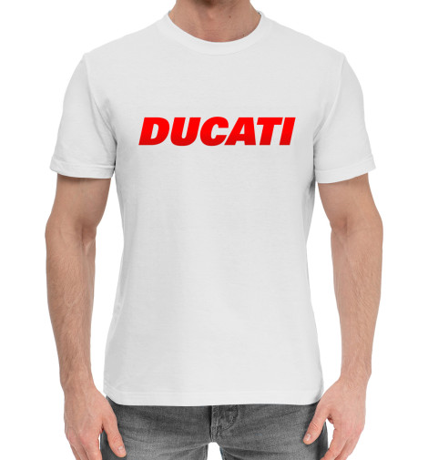 

Мужская хлопковая футболка DUCATI