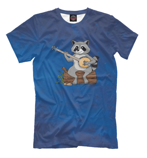 

Мужская футболка Raccoon