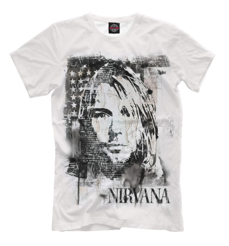 

Мужская футболка Nirvana