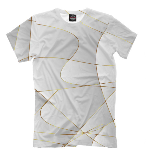 

Мужская футболка Golden thread