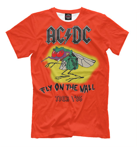 Мужская футболка AC/DC Rock Band  - купить