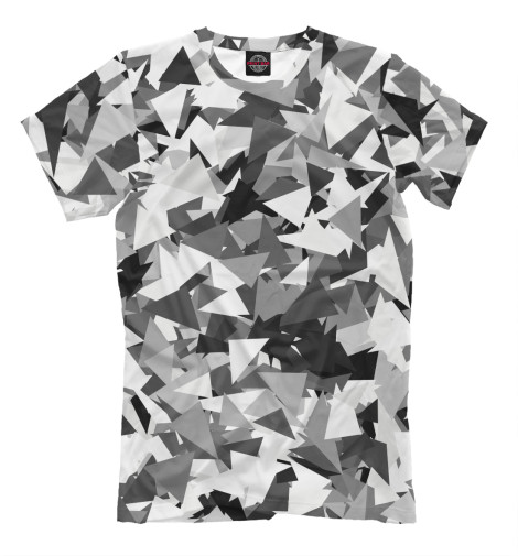 

Мужская футболка Городской серый камуфляж