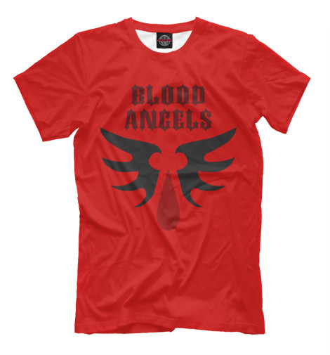 Мужская футболка Blood Angels, Warhammer  - купить