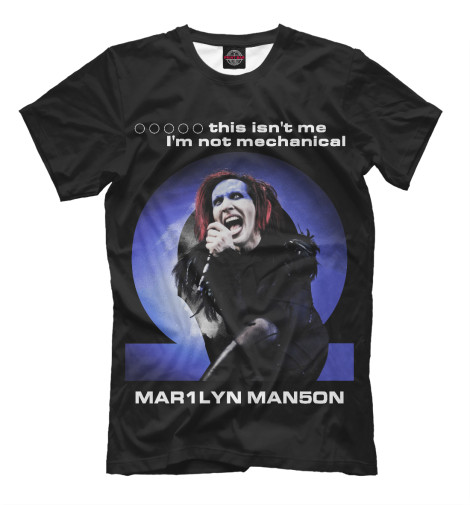 

Мужская футболка Marilyn Manson