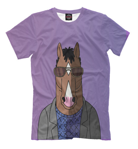 

Мужская футболка Конь БоДжек