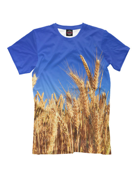

Мужская футболка Пшеница