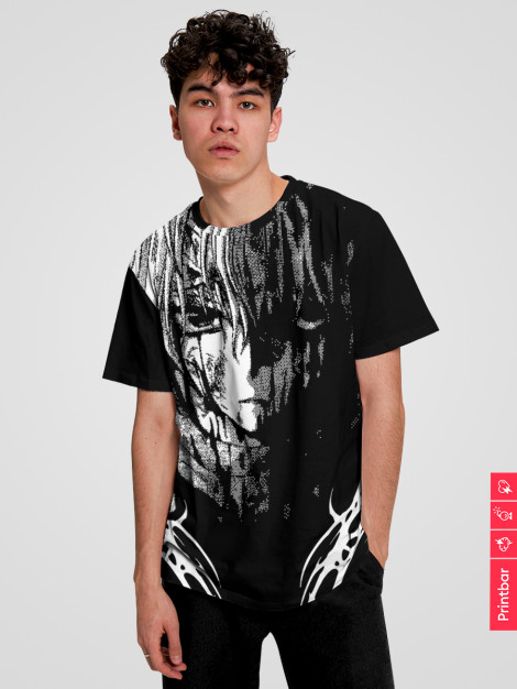 

Мужская футболка Wicked чб