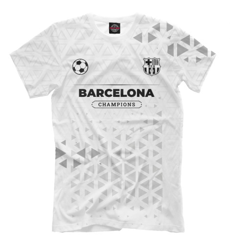 

Мужская футболка Barcelona Champions Униформа
