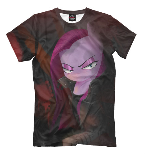 

Мужская футболка Pinkamena Metal