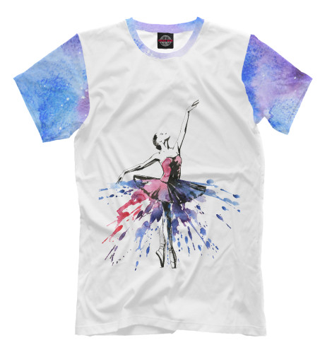 

Мужская футболка Балерина