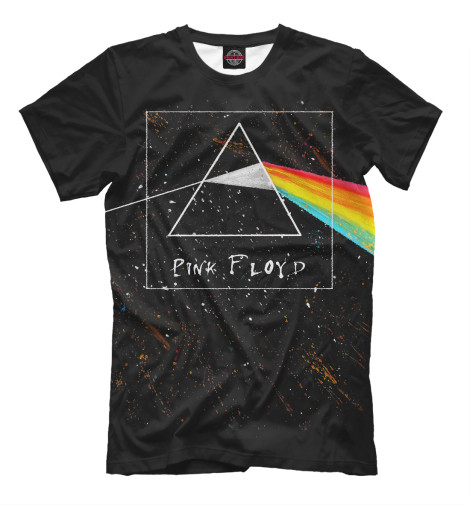 

Мужская футболка Dark Side of the Pink